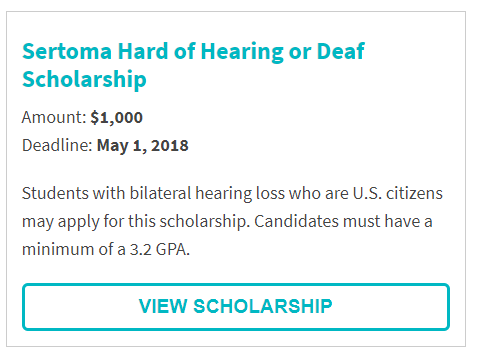 Sertoma Hard of Hearing or Deaf Scholarship.png
