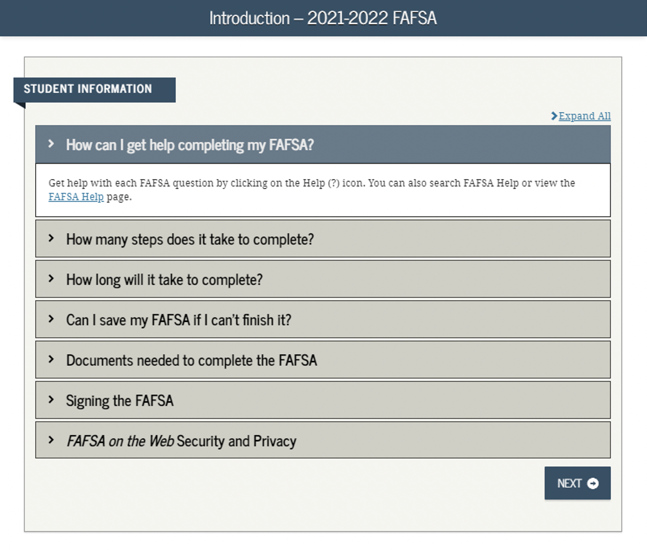 How to Complete the 2021-2022 FAFSA Application